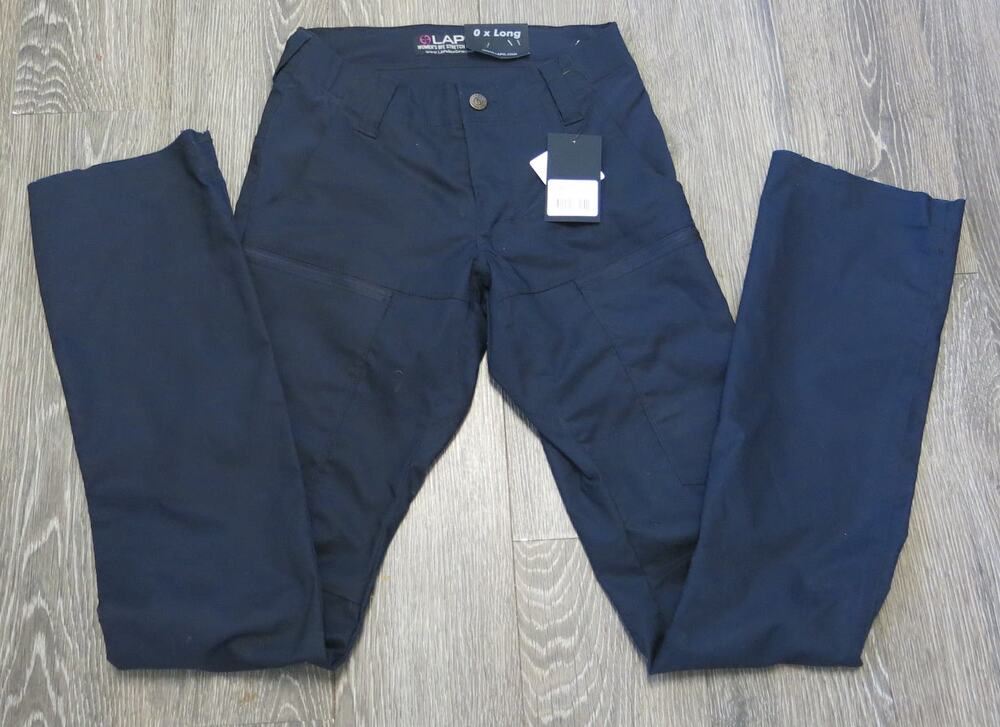 LAPG Tactical Pants *NWT* Size 0 x Long Women Police Uniform Navy Blue Stretch